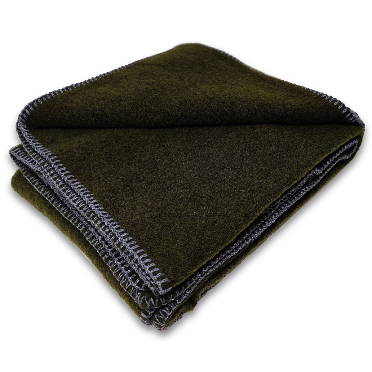 Blanket in Boiled Wool Solid Color - Giusy