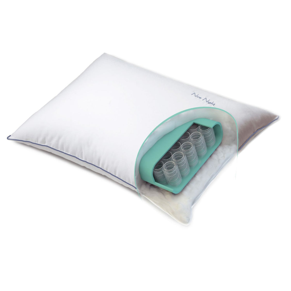 Hypoallergenic Pillow with Springs - Iris Morpheus Spring