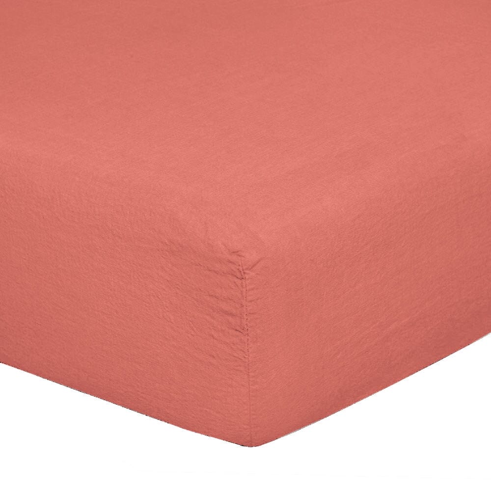 Bottom Sheet in Pure Linen StoneWashed with Corners - Luxury