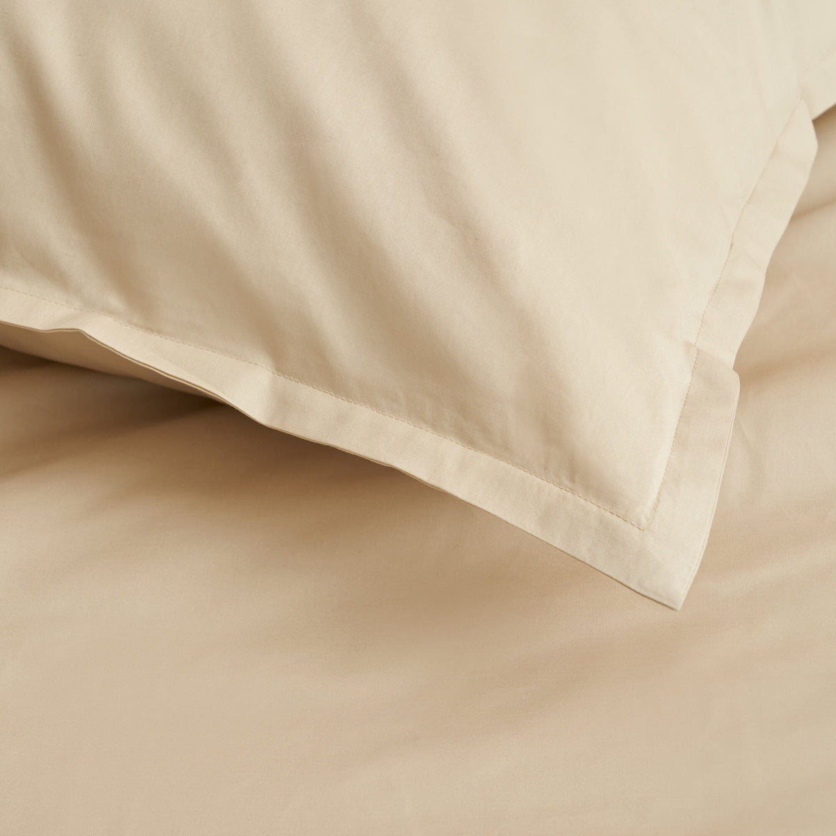 Duvet Cover Set in 200TC Pure Cotton Percale Solid Color - Milano