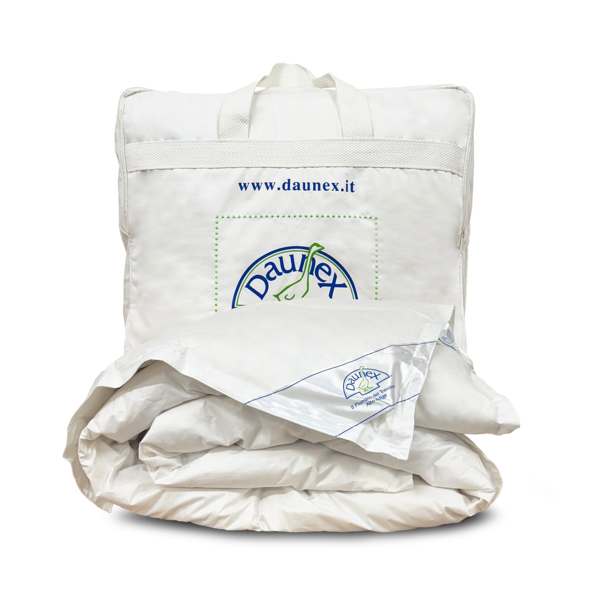 Duvet in 100% White Goose Down - Tirolo