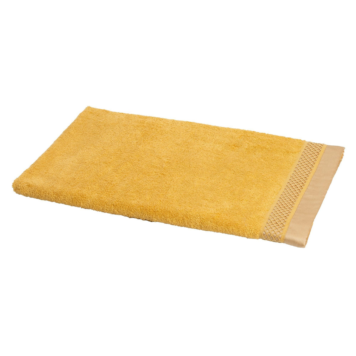 Handtücher aus Frottee-Baumwolle mit Volant aus Satin und Spitze – Brio