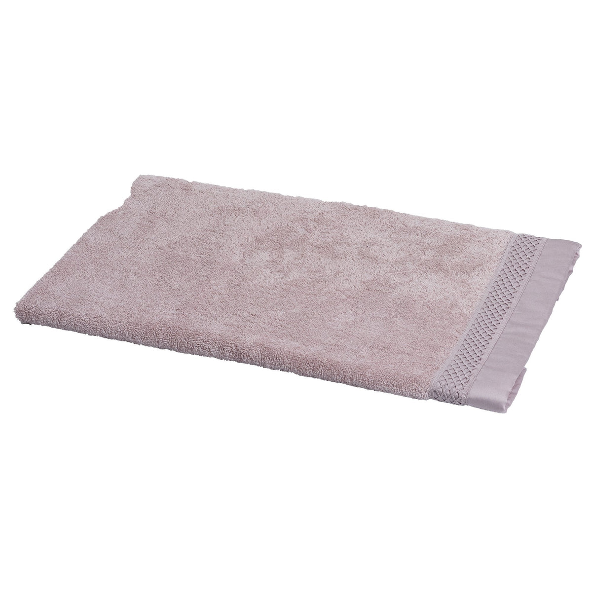 Handtücher aus Frottee-Baumwolle mit Volant aus Satin und Spitze – Brio