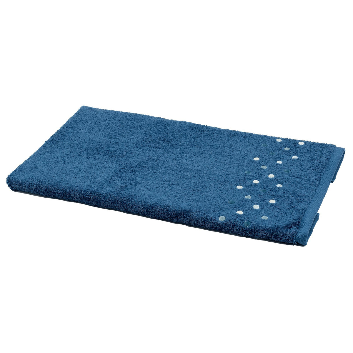 Towels in Terry Cotton with Embroidered Polka Dots - Coriandoli