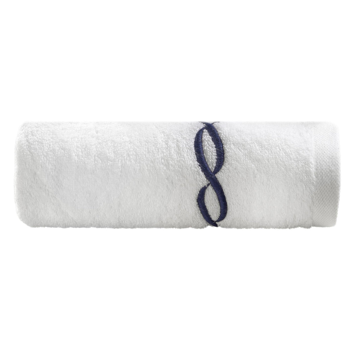 Towels in Terry Cotton with Embroidery - Zeus
