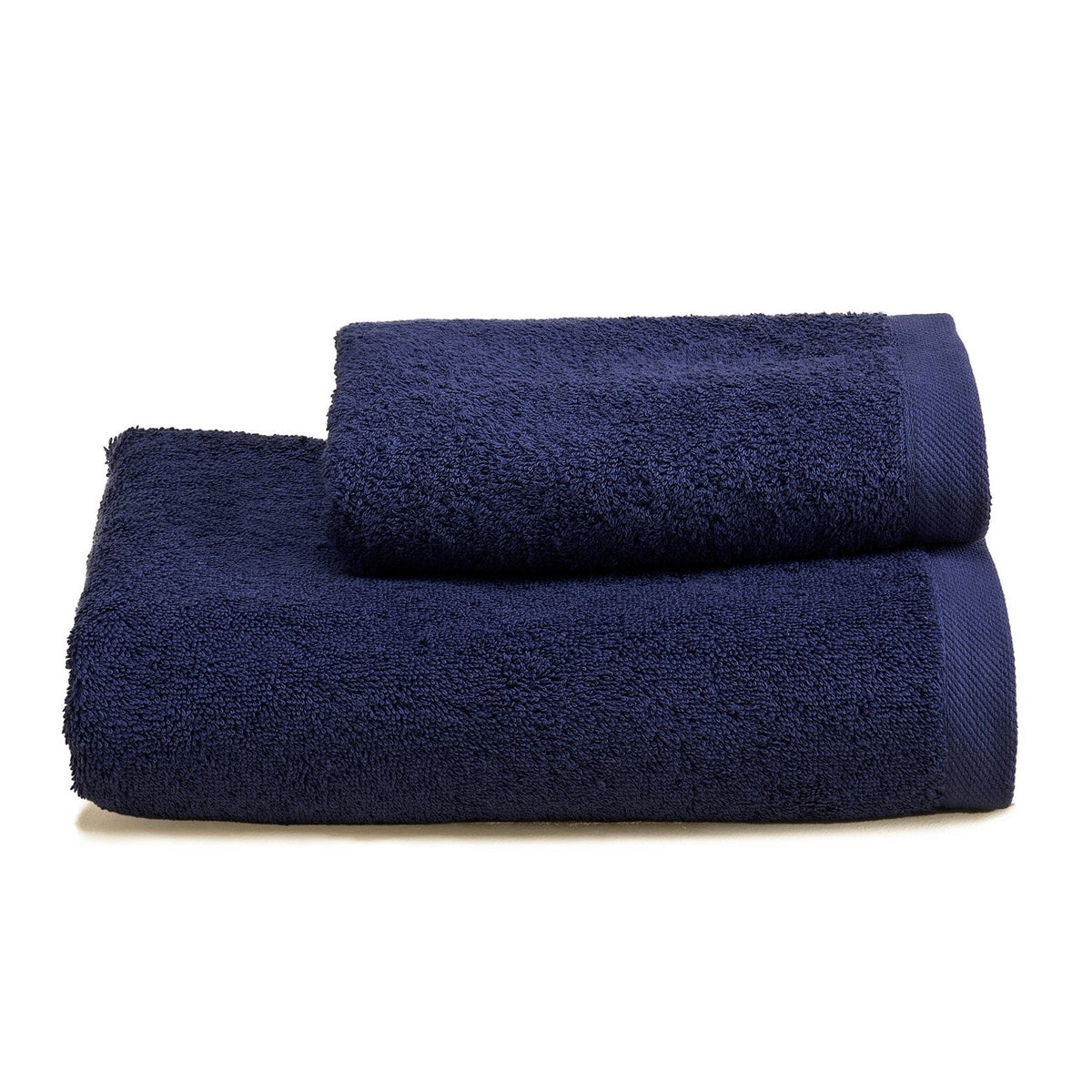 Asciugamani in Spugna di Cotone Tinta Unita - Perla Coppia di spugna Lisola Blu (Positano) 