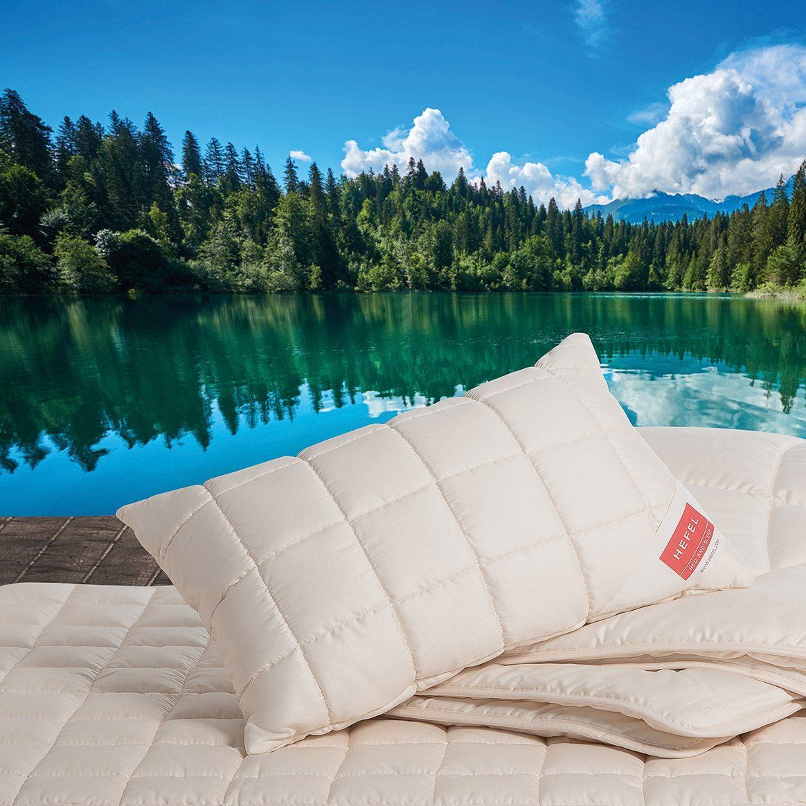 Guanciale in Canapa e Cotone Bio - Bio Hanf Guanciale Hefel 