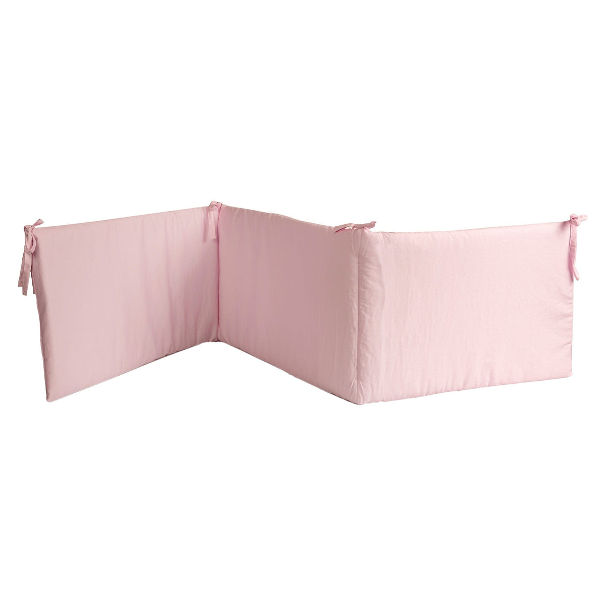 Paracolpi per Lettino in Piquet di Cotone - Safe&amp;Soft Paracolpi Lisola Baby Rosa 
