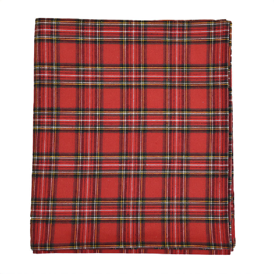 Tovaglia in Puro Cotone Fantasia Scozzese - Tartan Tovaglia Daunex Quadrata 90x90 